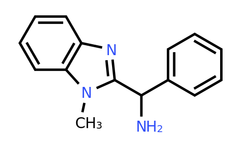 CAS 13745-37-4 | C-(1-Methyl-1H-benzoimidazol-2-yl)-C-phenyl-methylamine
