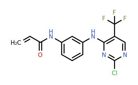 CAS 1374507-25-1 | N-(3-{[2-chloro-5-(trifluoromethyl)pyrimidin-4-yl]amino}phenyl)prop-2-enamide