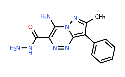 CAS 1374509-33-7 | 4-Amino-7-methyl-8-phenylpyrazolo[5,1-c][1,2,4]triazine-3-carbohydrazide