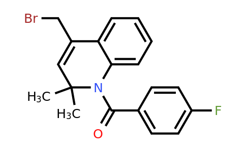 CAS 1374509-75-7 | (4-(Bromomethyl)-2,2-dimethylquinolin-1(2H)-yl)(4-fluorophenyl)methanone