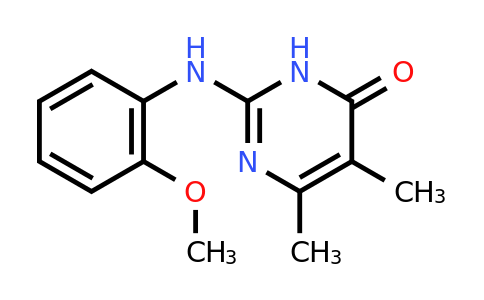 CAS 1374509-78-0 | 2-((2-Methoxyphenyl)amino)-5,6-dimethylpyrimidin-4(3H)-one
