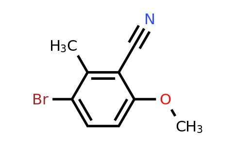 CAS 1374574-57-8 | 3-bromo-6-methoxy-2-methylbenzonitrile