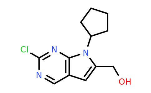 CAS 1374639-77-6 | (2-Chloro-7-cyclopentyl-7H-pyrrolo[2,3-d]pyrimidin-6-yl)methanol