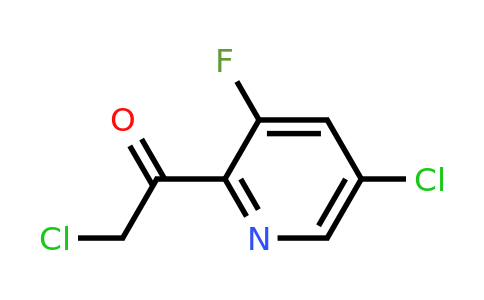 CAS 1374652-34-2 | 2-Chloro-1-(5-chloro-3-fluoropyridin-2-yl)ethanone
