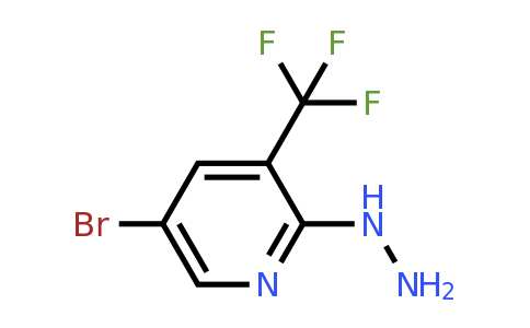 CAS 1374652-48-8 | 1-(5-bromo-3-(trifluoromethyl)pyridin-2-yl)hydrazine
