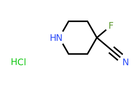 CAS 1374653-45-8 | 4-Fluoropiperidine-4-carbonitrile hydrochloride