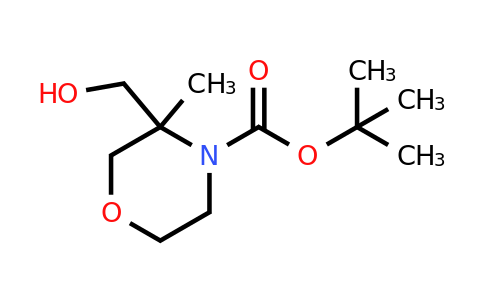 CAS 1374654-00-8 | tert-butyl 3-(hydroxymethyl)-3-methylmorpholine-4-carboxylate