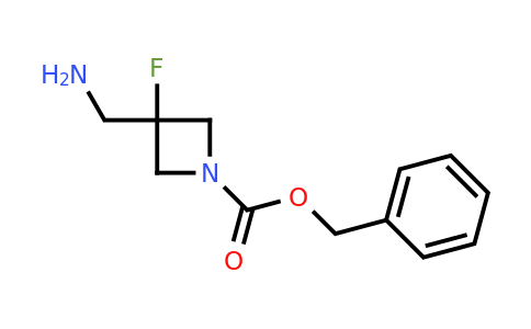 CAS 1374654-63-3 | benzyl 3-(aminomethyl)-3-fluoroazetidine-1-carboxylate