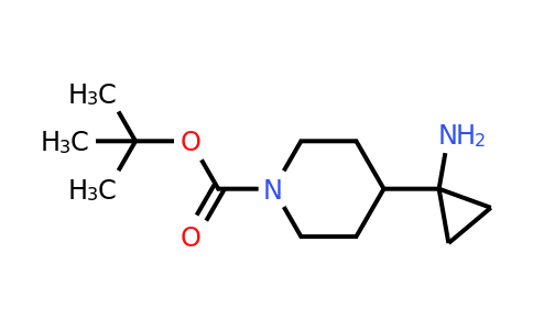 CAS 1374654-74-6 | 4-(1-Amino-cyclopropyl)-piperidine-1-carboxylic acid tert-butyl ester