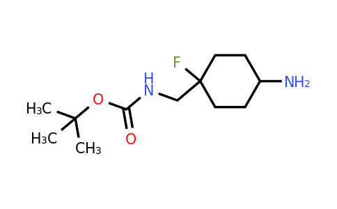 CAS 1374654-81-5 | tert-butyl N-[(4-amino-1-fluoro-cyclohexyl)methyl]carbamate