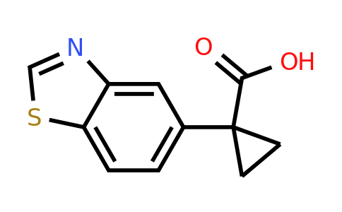 CAS 1374654-86-0 | 1-(5-Benzothiazoly1)-cyclopropanecarboxylic acid