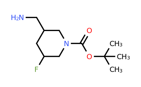 CAS 1374655-64-7 | tert-butyl 3-(aminomethyl)-5-fluoropiperidine-1-carboxylate