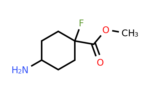 CAS 1374656-13-9 | methyl 4-amino-1-fluoro-cyclohexanecarboxylate
