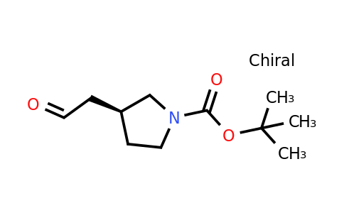 (S)-tert-Butyl 3-(2-oxoethyl)pyrrolidine-1-carboxylate