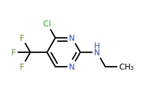 CAS 1374829-47-6 | 4-Chloro-N-ethyl-5-(trifluoromethyl)pyrimidin-2-amine