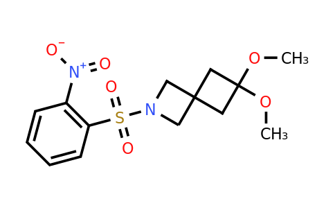 CAS 1374830-30-4 | 6,6-dimethoxy-2-(2-nitrophenyl)sulfonyl-2-azaspiro[3.3]heptane