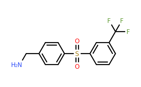 CAS 1374864-79-5 | (4-((3-(Trifluoromethyl)phenyl)sulfonyl)phenyl)methanamine
