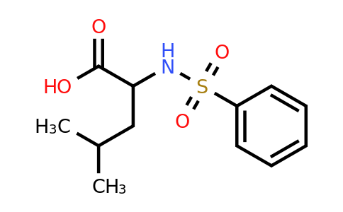 CAS 1374962-72-7 | 4-Methyl-2-(phenylsulfonamido)pentanoic acid