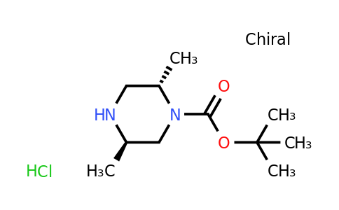 CAS 1374975-96-8 | tert-butyl (2S,5R)-2,5-dimethylpiperazine-1-carboxylate hydrochloride