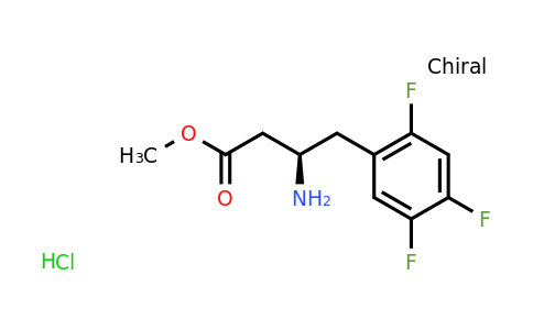 CAS 1374985-05-3 | methyl (R)-3-amino-4-(2,4,5-trifluorophenyl)butanoate hydrochloride