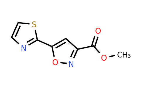 CAS 1375064-47-3 | methyl 5-(thiazol-2-yl)isoxazole-3-carboxylate