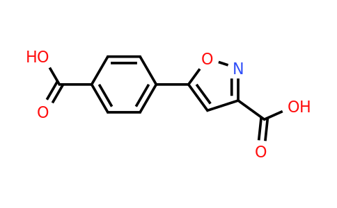 CAS 1375064-71-3 | 5-(4-carboxyphenyl)isoxazole-3-carboxylic acid