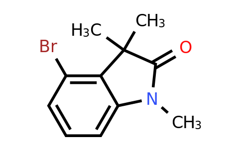 CAS 1375068-88-4 | 4-Bromo-1,3,3-trimethylindol-2-one