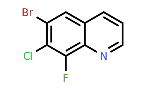 CAS 1375069-04-7 | 6-Bromo-7-chloro-8-fluoroquinoline
