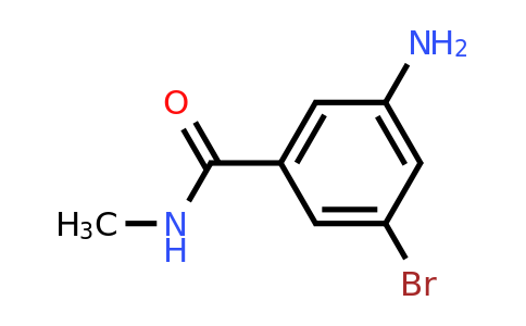 CAS 1375069-14-9 | 3-Amino-5-bromo-N-methylbenzamide