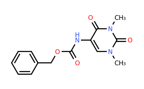 CAS 1375069-36-5 | Benzyl N-(1,3-dimethyl-2,4-dioxopyrimidin-5-yl)carbamate