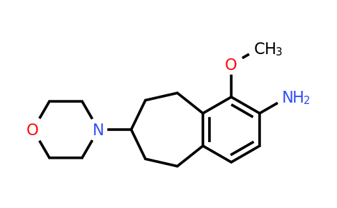 CAS 1375080-87-7 | 1-methoxy-7-morpholino-6,7,8,9-tetrahydro-5H-benzo[7]annulen-2-amine