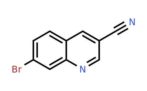 CAS 1375108-40-9 | 7-Bromoquinoline-3-carbonitrile