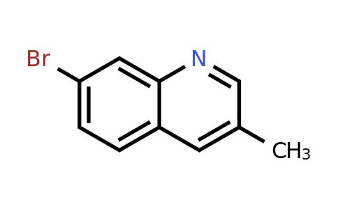 CAS 1375108-41-0 | 7-Bromo-3-methylquinoline