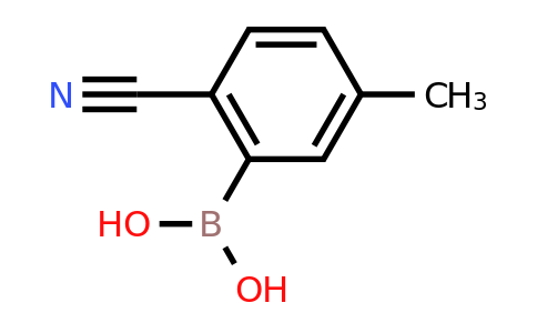 CAS 1375109-00-4 | 2-Cyano-5-methyl-phenylboronic acid