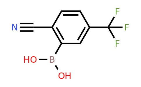 CAS 1375110-43-2 | 2-Cyano-5-(trifluoromethyl)phenylboronic acid