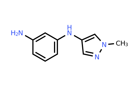 CAS 1375165-56-2 | 1-N-(1-Methyl-1H-pyrazol-4-yl)benzene-1,3-diamine