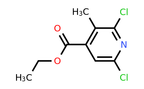 CAS 137520-99-1 | ethyl 2,6-dichloro-3-methylpyridine-4-carboxylate