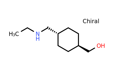 CAS 137526-56-8 | (trans-4-((Ethylamino)methyl)cyclohexyl)methanol