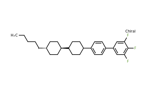CAS 137529-43-2 | 3,4,5-Trifluoro-4'-[(trans,trans)-4'-pentyl[1,1'-bicyclohexyl]-4-yl]-1,1'-biphenyl
