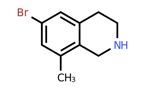 CAS 1375302-92-3 | 6-bromo-8-methyl-1,2,3,4-tetrahydroisoquinoline
