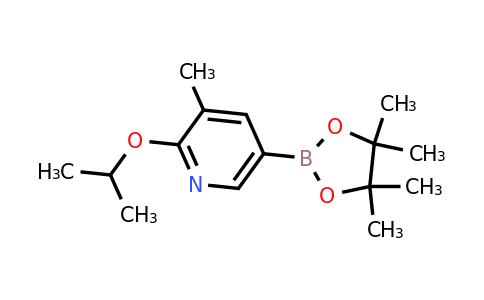 CAS 1375303-04-0 | 2-Isopropoxy-3-methyl-5-(4,4,5,5-tetramethyl-1,3,2-dioxaborolan-2-YL)pyridine