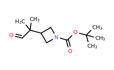 CAS 1375303-91-5 | tert-Butyl 3-(2-methyl-1-oxopropan-2-yl)azetidine-1-carboxylate