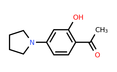 CAS 1375471-34-3 | 1-[2-Hydroxy-4-(pyrrolidin-1-yl)phenyl]ethan-1-one