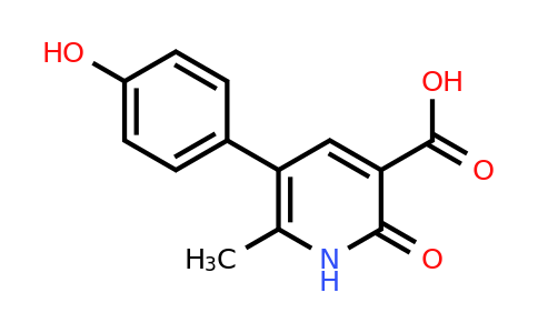 CAS 1375471-51-4 | 5-(4-Hydroxyphenyl)-6-methyl-2-oxo-1,2-dihydropyridine-3-carboxylic acid