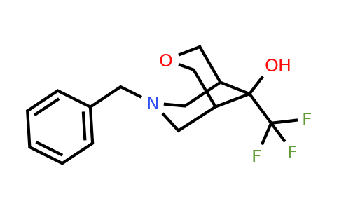 CAS 1375472-58-4 | 7-benzyl-9-(trifluoromethyl)-3-oxa-7-azabicyclo[3.3.1]nonan-9-ol
