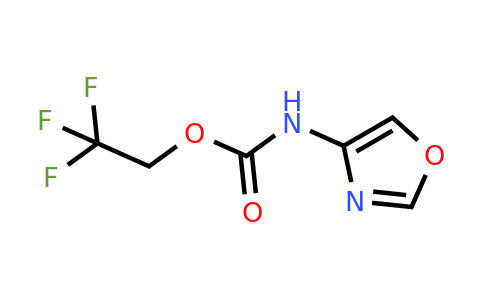CAS 1375472-82-4 | 2,2,2-Trifluoroethyl N-(1,3-oxazol-4-yl)carbamate