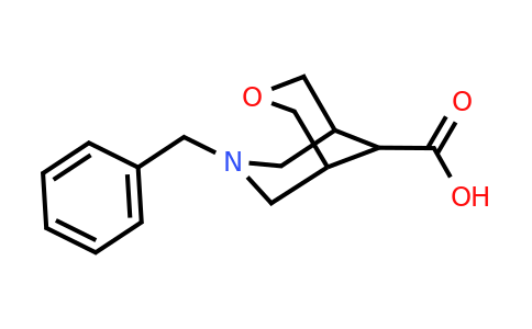 7-benzyl-3-oxa-7-azabicyclo[3.3.1]nonane-9-carboxylic acid