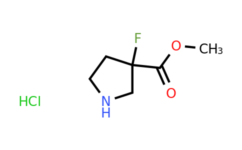 CAS 1375473-59-8 | methyl 3-fluoropyrrolidine-3-carboxylate hydrochloride
