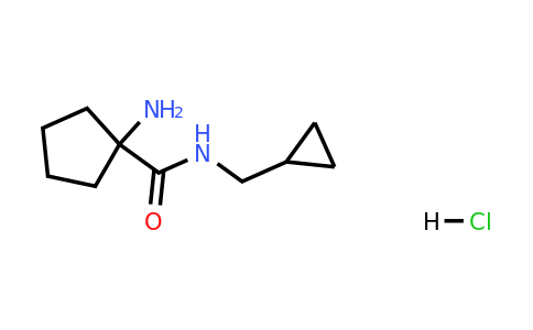 CAS 1375473-95-2 | 1-Amino-N-(cyclopropylmethyl)cyclopentane-1-carboxamide hydrochloride