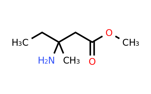 CAS 1375474-04-6 | Methyl 3-amino-3-methylpentanoate